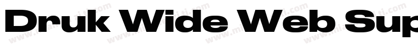 Druk Wide Web Super字体转换